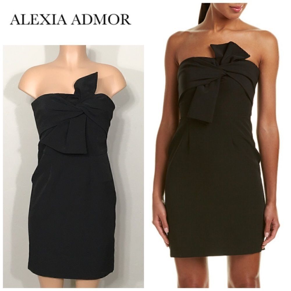 Alexia Admor Strapless Dress. NWT